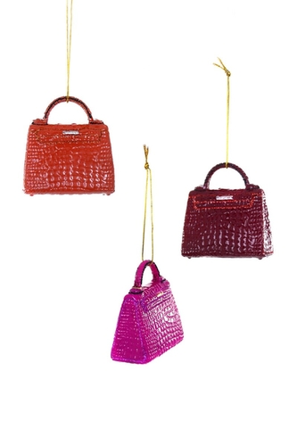 ALIGATOR LUXURY HANDBAG 3 ASST